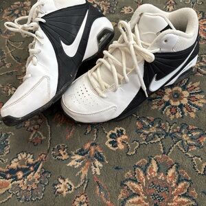 Nike Black and White High-Top Sneakers